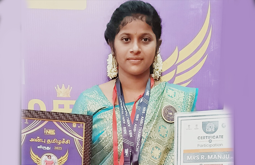 MRS.R.MANJU.BE empowering women